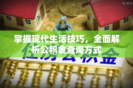 唐县掌握现代生活技巧，全面解析公积金查询方式