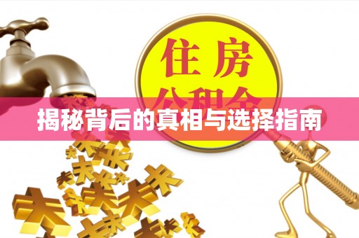 唐县揭秘背后的真相与选择指南
