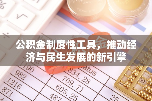 唐县公积金制度性工具，推动经济与民生发展的新引擎