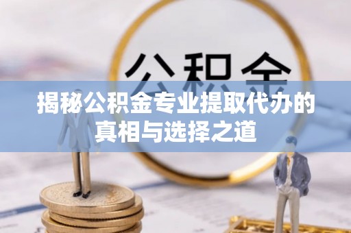 唐县揭秘公积金专业提取代办的真相与选择之道