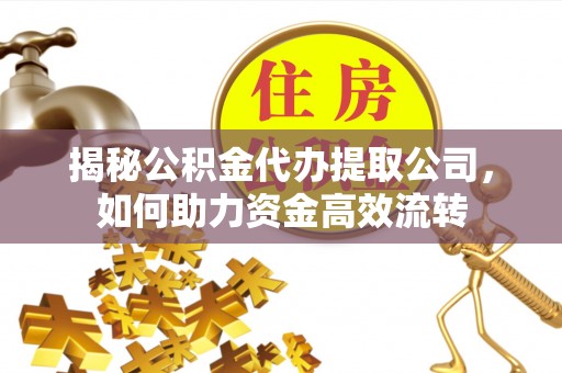 唐县揭秘公积金代办提取公司，如何助力资金高效流转