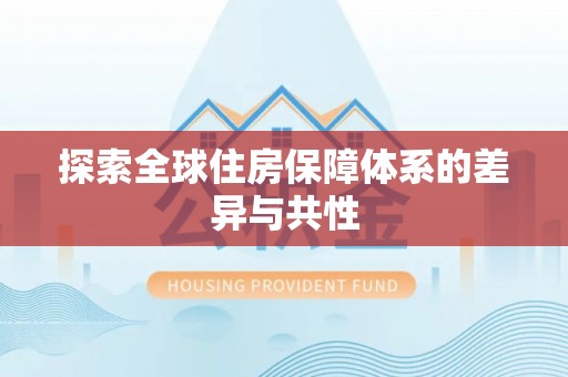唐县探索全球住房保障体系的差异与共性