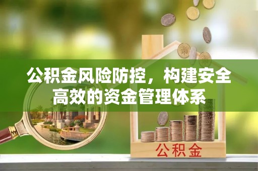 唐县公积金风险防控，构建安全高效的资金管理体系