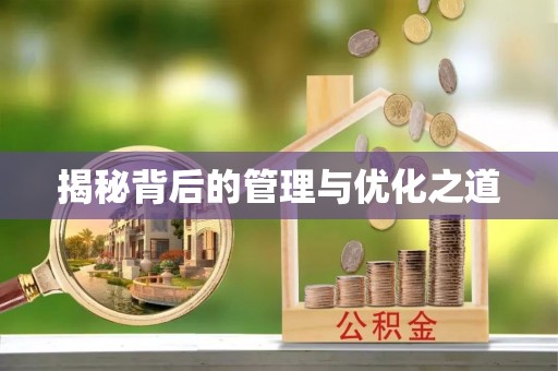 唐县揭秘背后的管理与优化之道
