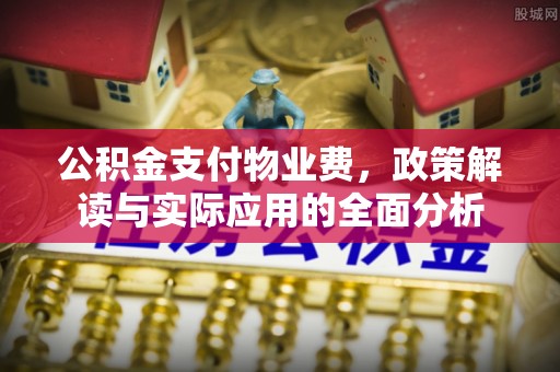 唐县公积金支付物业费，政策解读与实际应用的全面分析